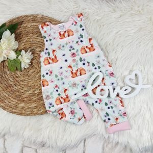 Strampler Rehe Gr. 68