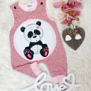 Strampler Panda Gr. 56