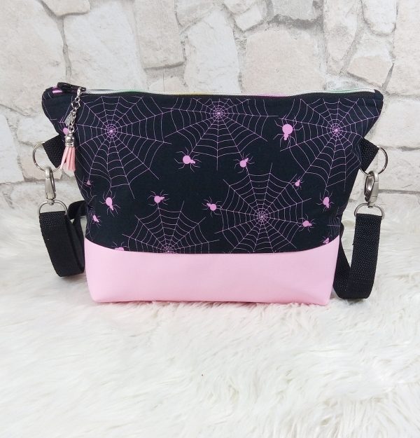 Kleine Handtasche Spinnennetz – Bild 6