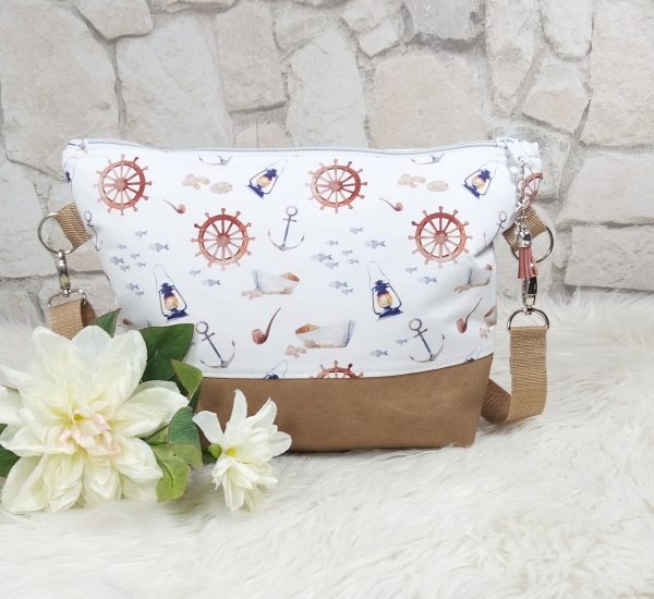 Kleine Handtasche Maritim