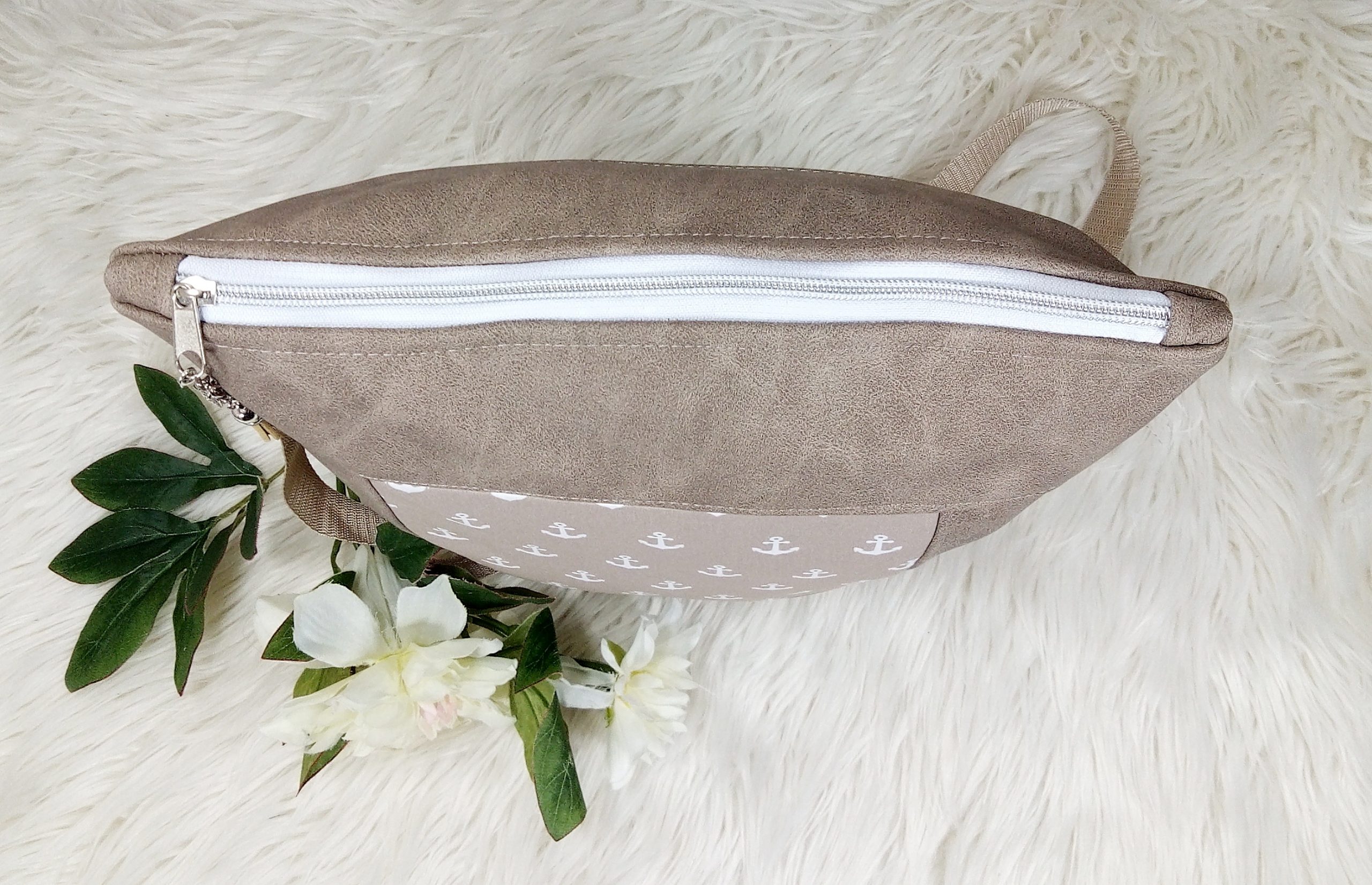 Große Handtasche Anker – Bild 5