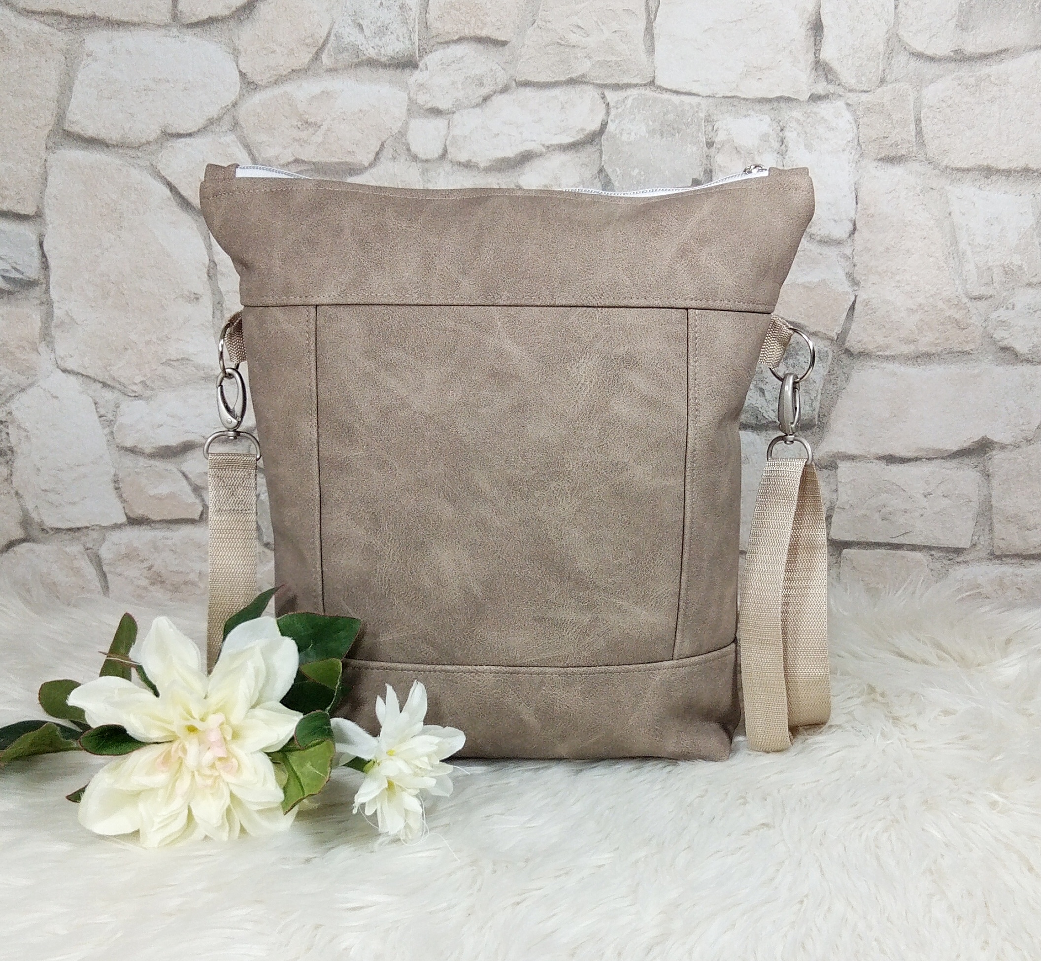 Große Handtasche Anker – Bild 3