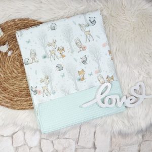 Babydecke Waldtiere
