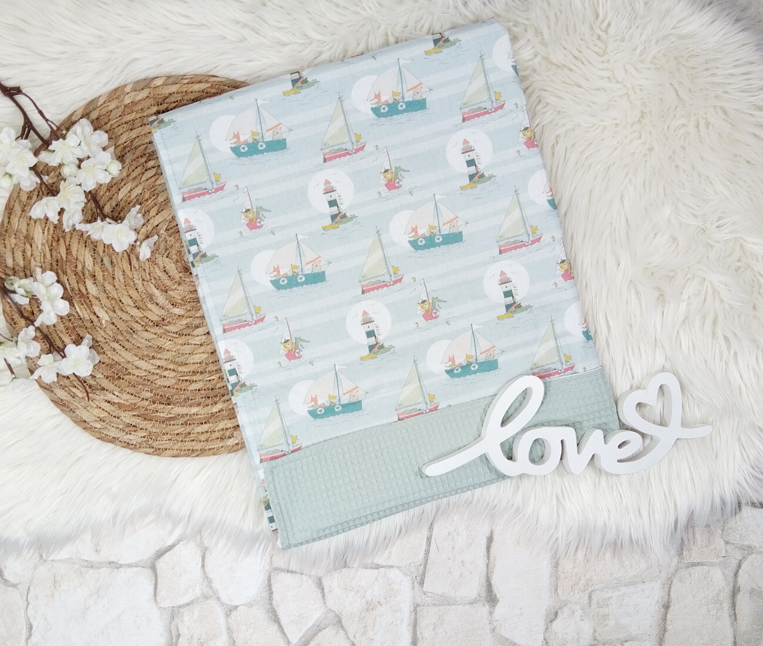 Babydecke Bootsfahrt