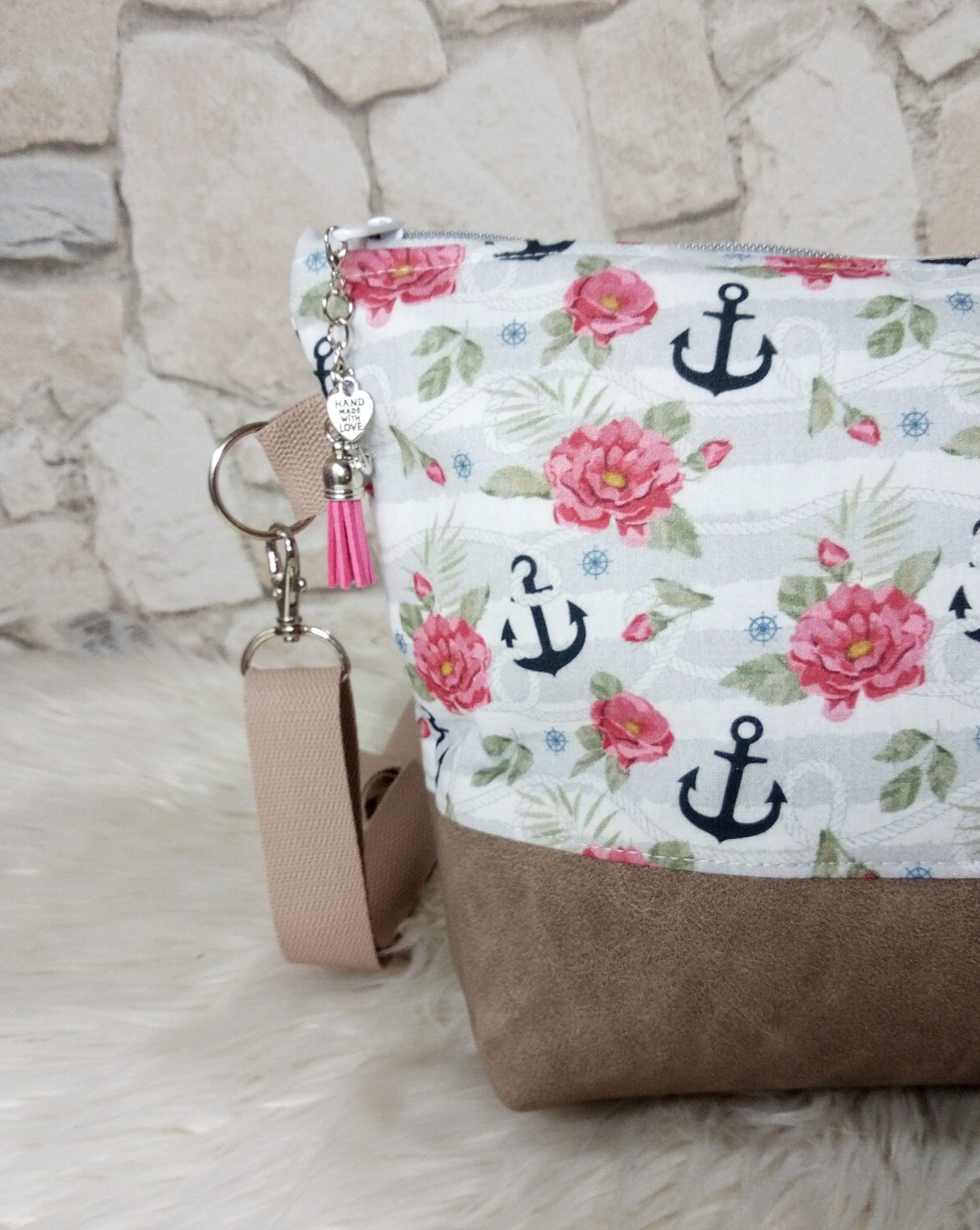 Kleine Handtasche Anker – Bild 5