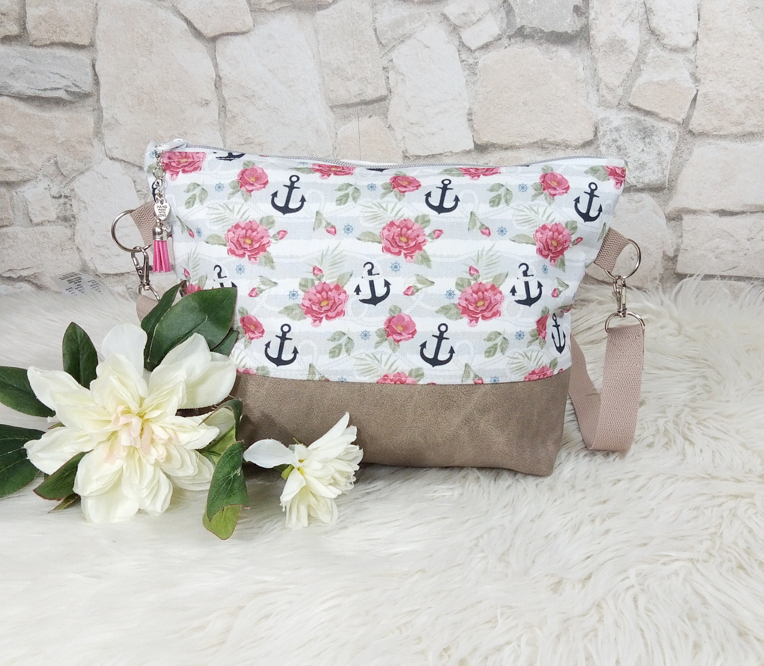 Kleine Handtasche Anker