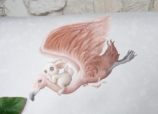 Tasche Hase & Flamingo – Bild 5