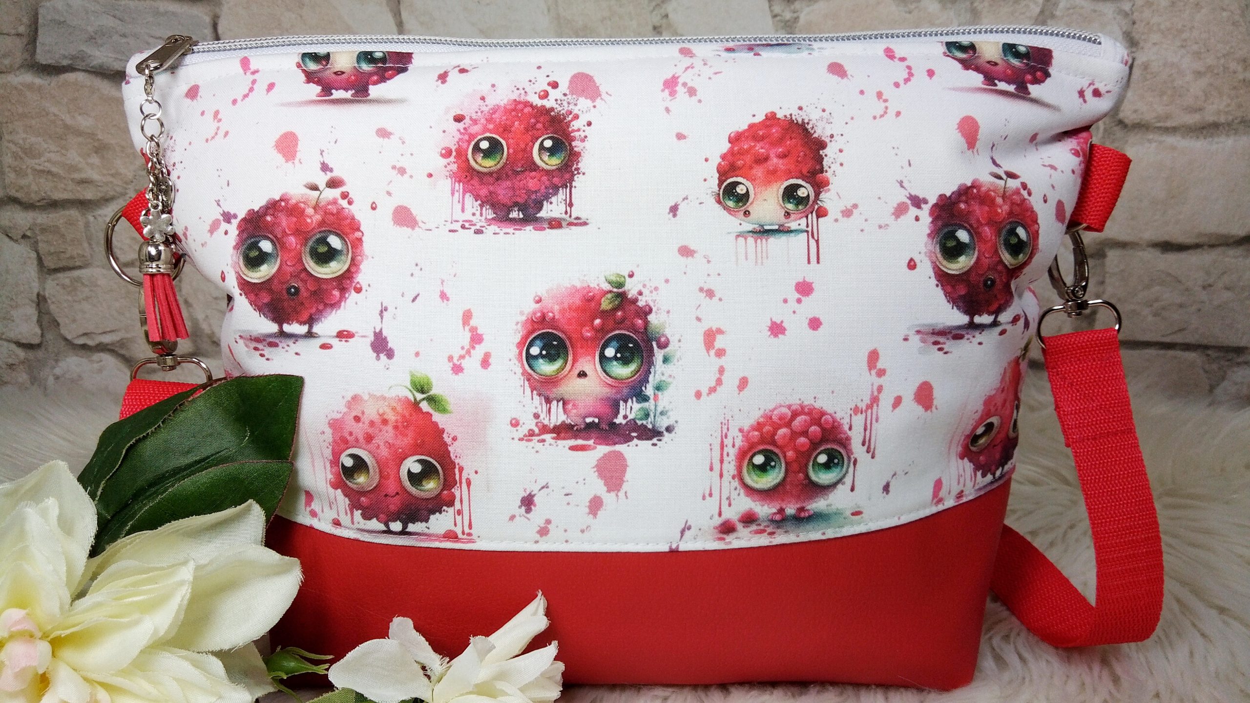 Kleine Handtasche Beeren – Bild 2