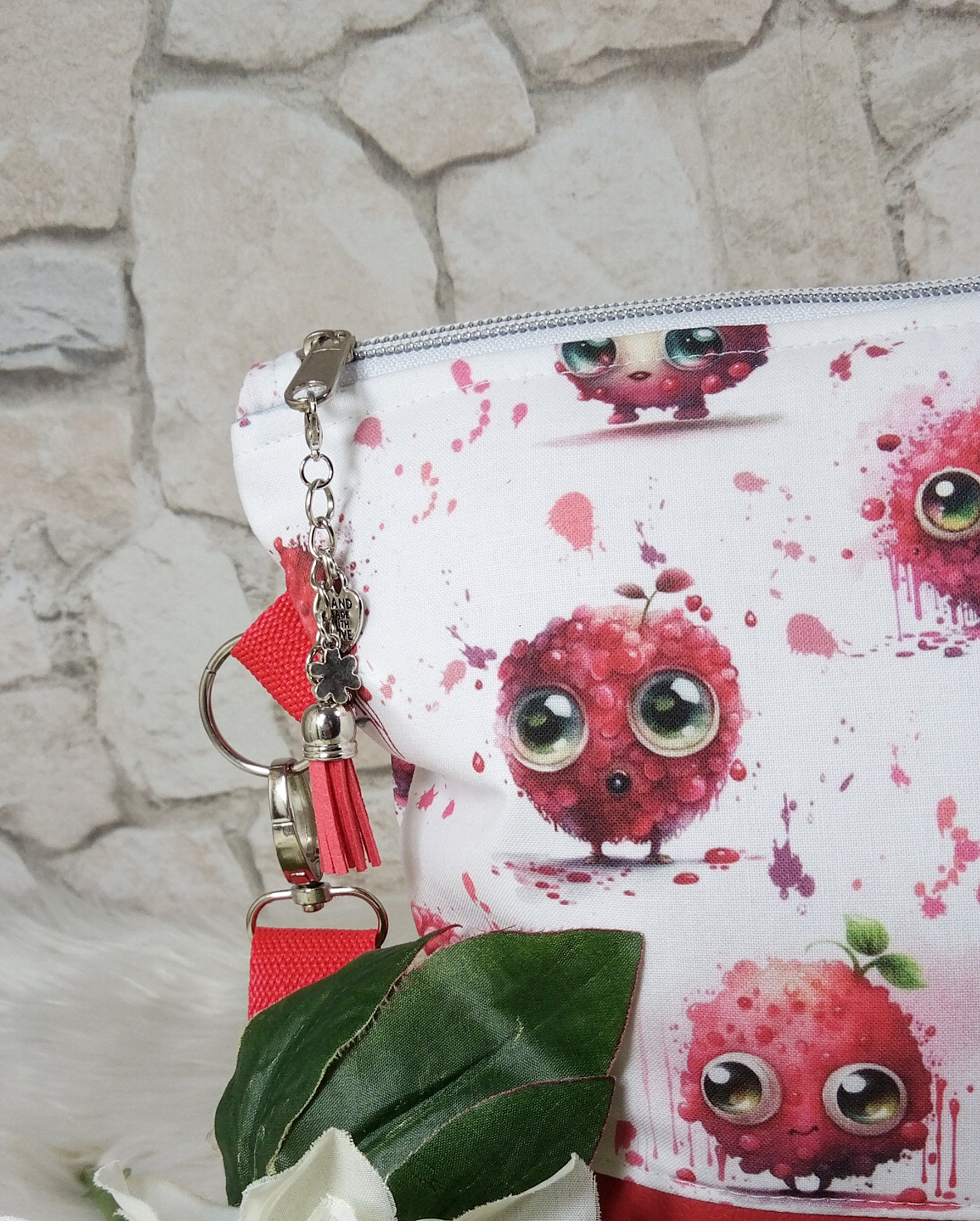 Kleine Handtasche Beeren – Bild 3
