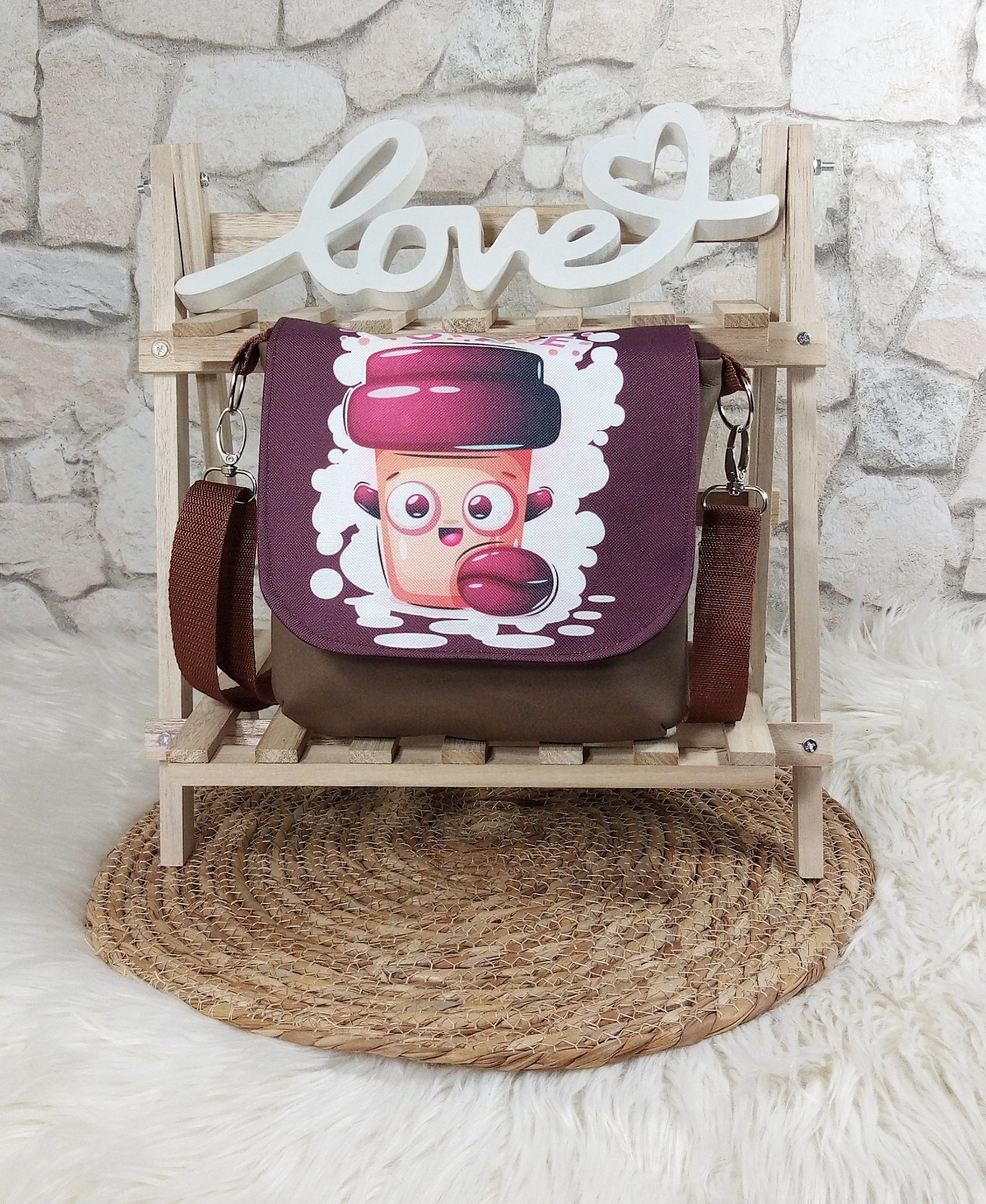 Tasche Kaffeebecher – Bild 4